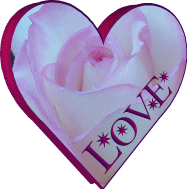 Gif animé coeur love